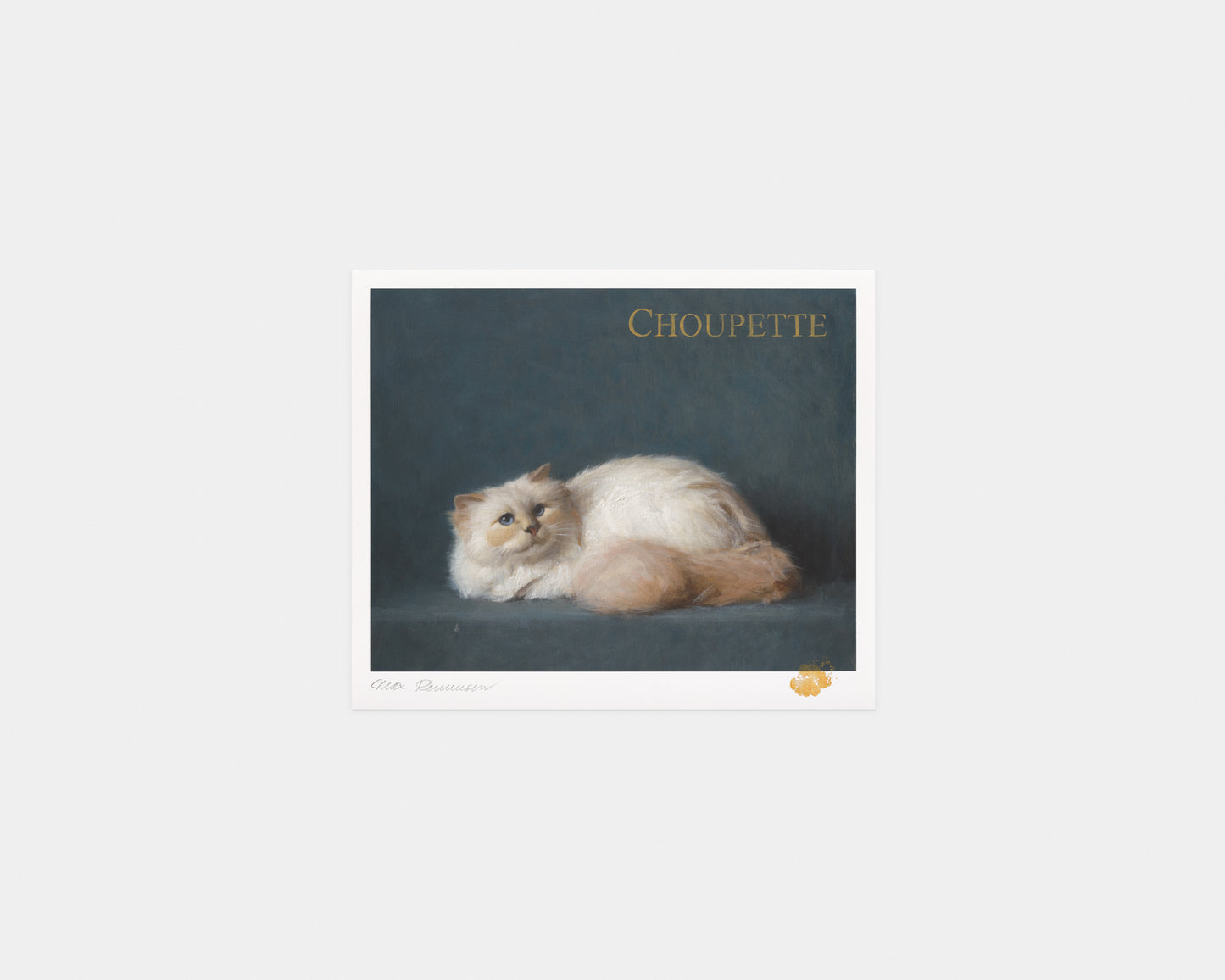 Max Renneisen: Choupette in Blue